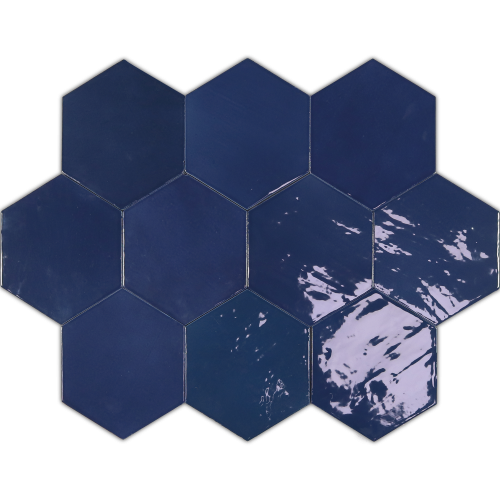  Zellige Hexa Cobalt