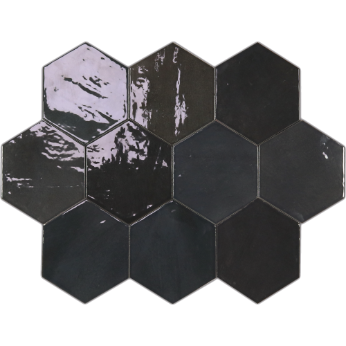  Zellige Hexa Graphite