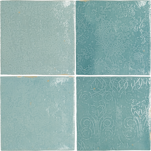  Zellige Decor Aqua
