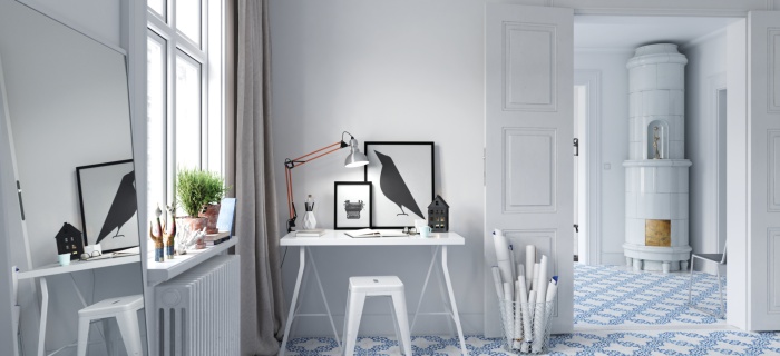 BLANC ET BLEU